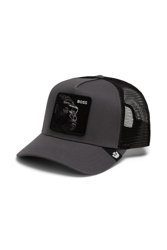 Goorin Bros Czapka z daszkiem trucker The Boss Trucker szary 101.3836