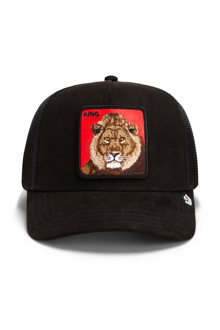 Goorin Bros Czapka z daszkiem trucker Re Leone Rosso 101.3844 czarny AW26