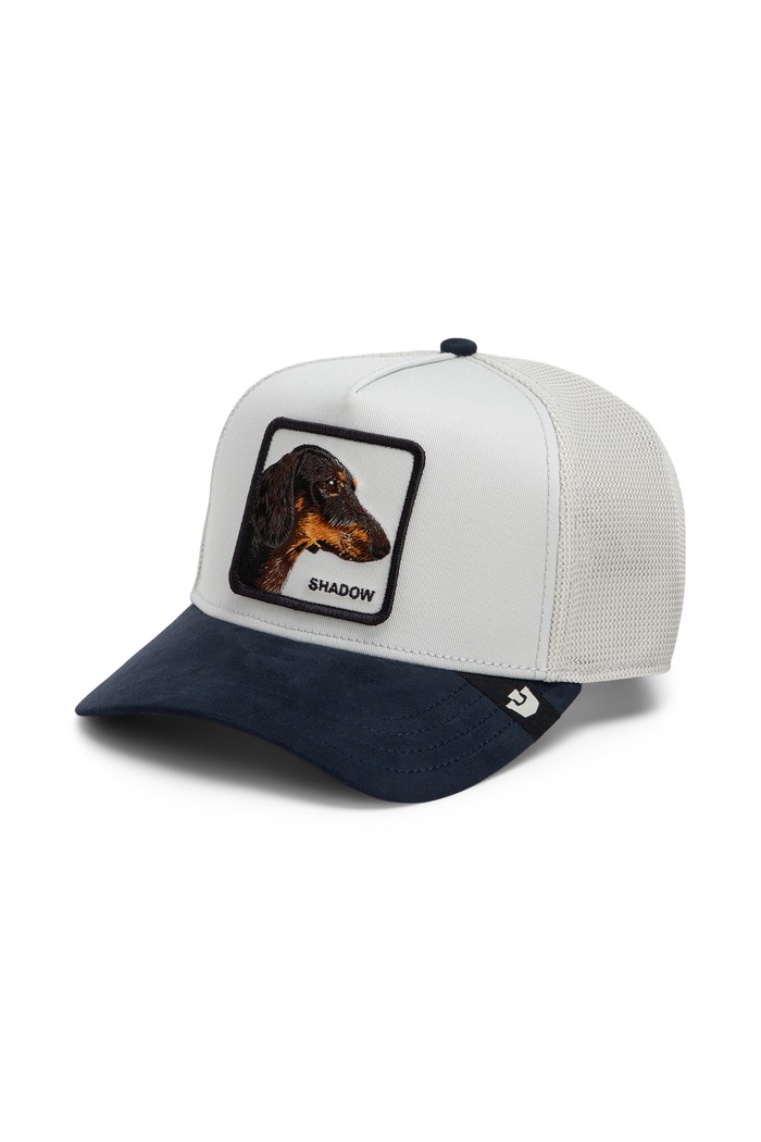 Goorin Bros Czapka z daszkiem trucker Suede Shadow szary 101.3835