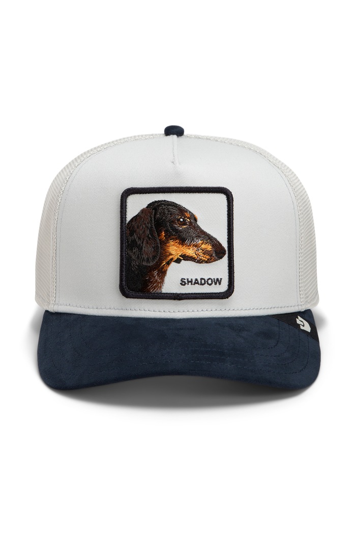 Goorin Bros Czapka z daszkiem trucker Suede Shadow 101.3835 szary AW26