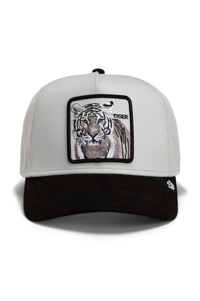 Goorin Bros Czapka z daszkiem trucker Suede Tiger 101.3833 szary AW26
