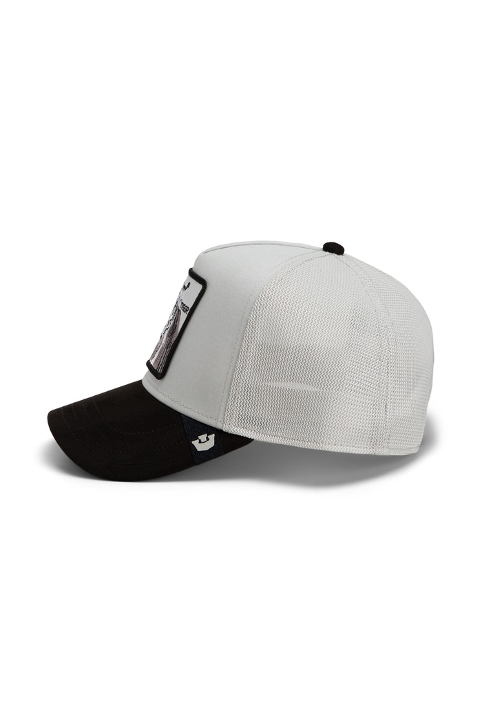 Akcesoria Goorin Bros Czapka z daszkiem trucker Suede Tiger 101.3833 szary
