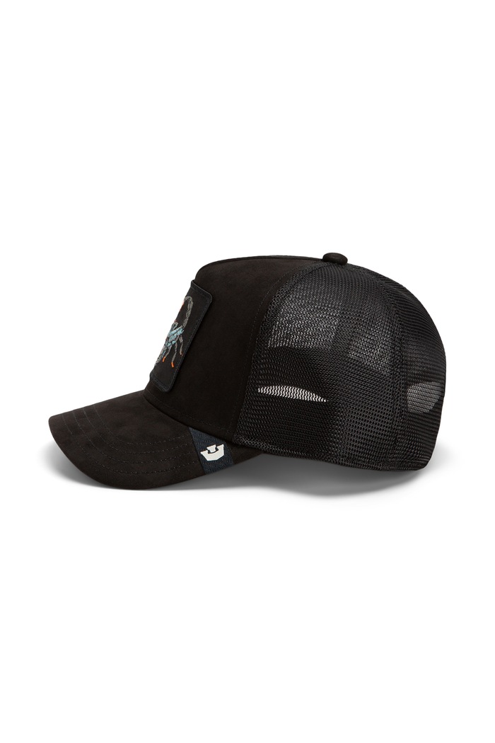 Akcesoria Goorin Bros Czapka z daszkiem trucker Suede Scorpion 101.2850 czarny
