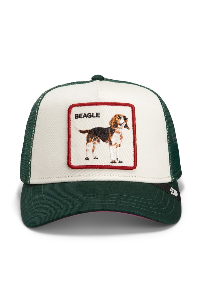 Goorin Bros Czapka z daszkiem trucker Shadow Beagle 101.3415 biały AW26