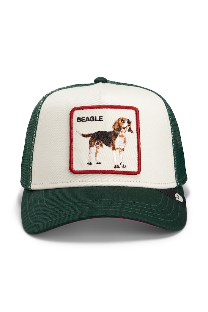 Goorin Bros Czapka z daszkiem trucker Shadow Beagle 101.3415 biały AW26
