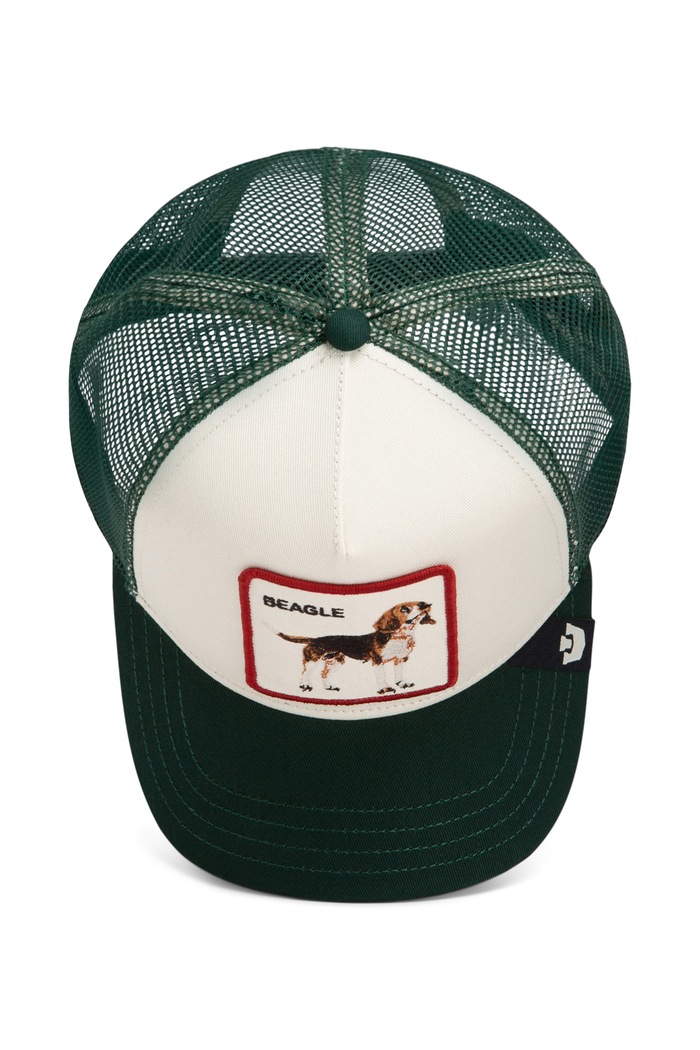 Czapka z daszkiem trucker Shadow Beagle Goorin Bros biały 101.3415