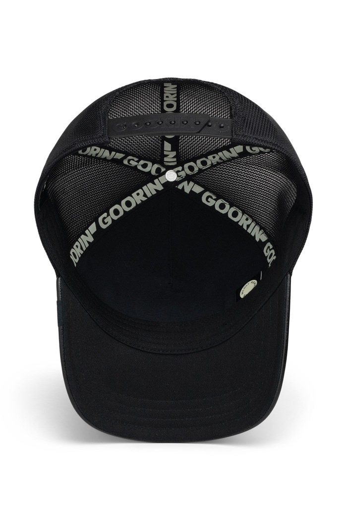 Goorin Bros Czapka z daszkiem trucker z imitacji skóry Faux Leather Bear 101.3167