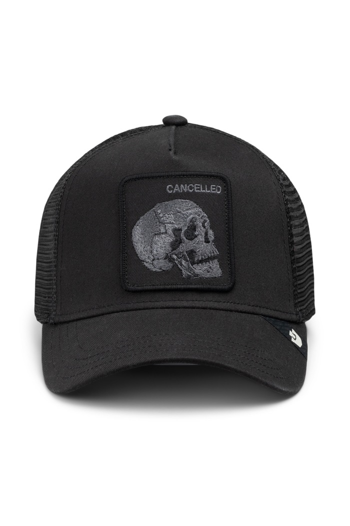 Goorin Bros Czapka z daszkiem trucker Tonal Skull 101.3712 czarny AW26