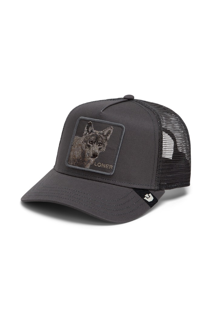 Goorin Bros Czapka z daszkiem trucker Circle of Life - Loner szary 101.3214