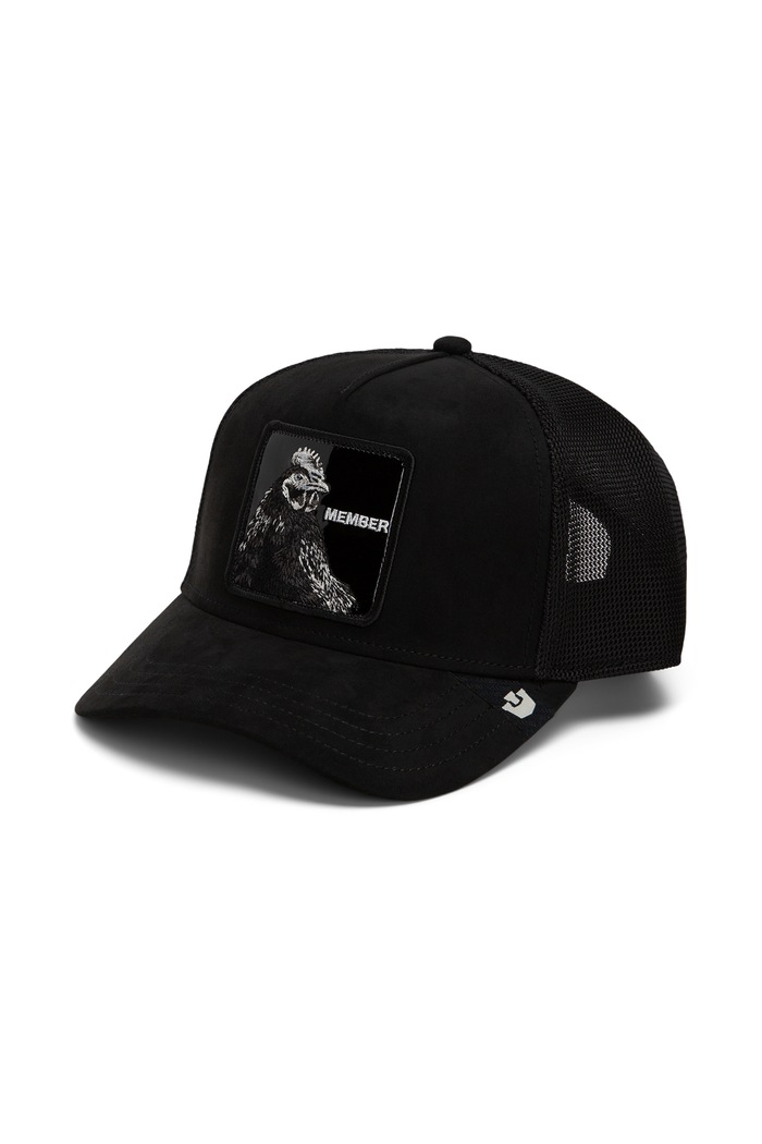 Goorin Bros Czapka z daszkiem trucker Black Out Rooster czarny 101.3838