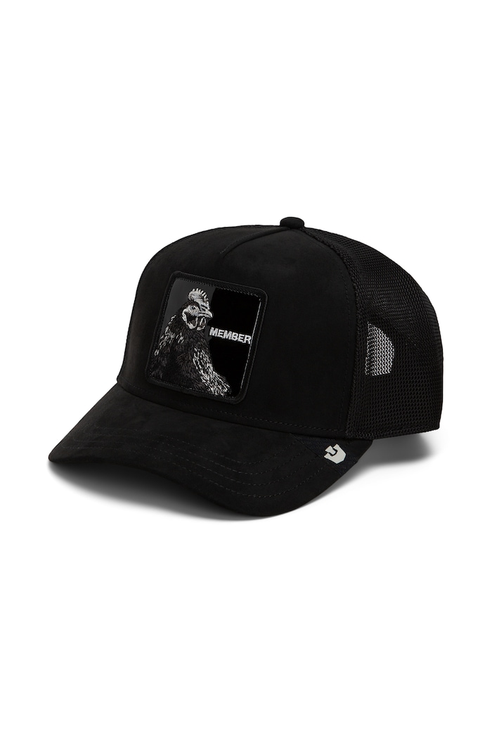 Goorin Bros Czapka z daszkiem trucker Black Out Rooster czarny 101.3838