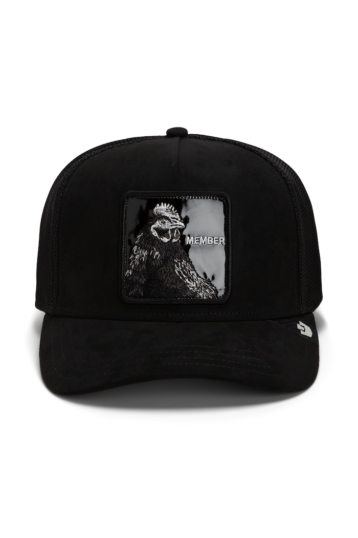 Goorin Bros Czapka z daszkiem trucker Black Out Rooster 101.3838 czarny AW26