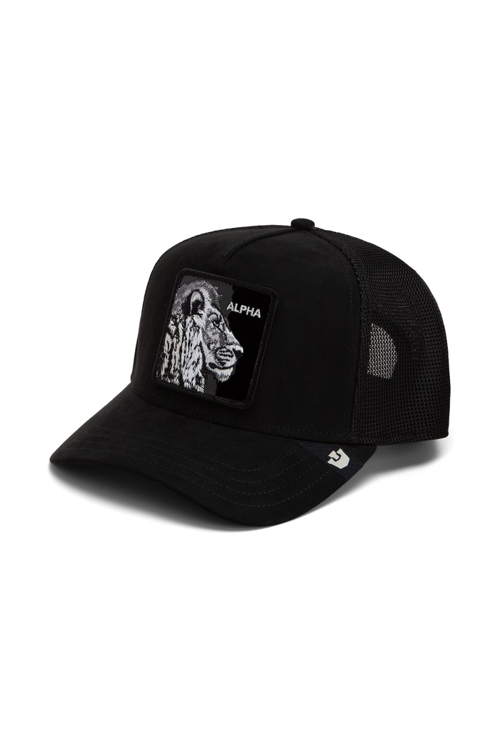 Goorin Bros Czapka z daszkiem trucker Black Out Lion czarny 101.3839