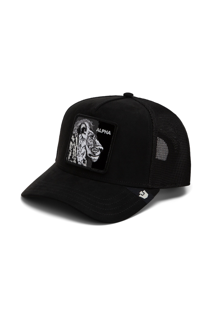 Goorin Bros Czapka z daszkiem trucker Black Out Lion czarny 101.3839