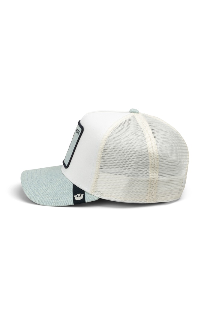 Akcesoria Goorin Bros Czapka z daszkiem trucker Denim Squirrel 101.3845 biały