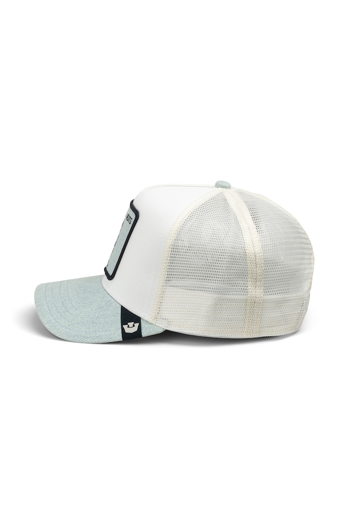 Akcesoria Goorin Bros Czapka z daszkiem trucker Denim Squirrel 101.3845 biały