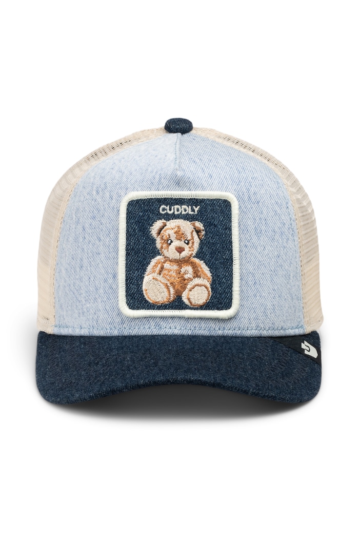 Goorin Bros Czapka z daszkiem trucker Denim Cuddly 101.3152 niebieski AW26