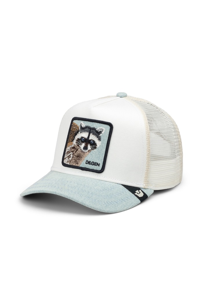 Goorin Bros Czapka z daszkiem trucker Denim Degen biały 101.3153