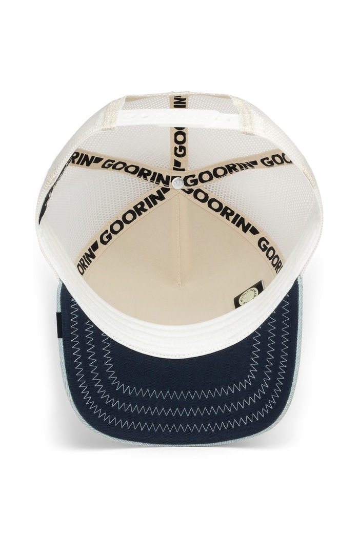 Goorin Bros Czapka z daszkiem trucker Denim Degen 101.3153