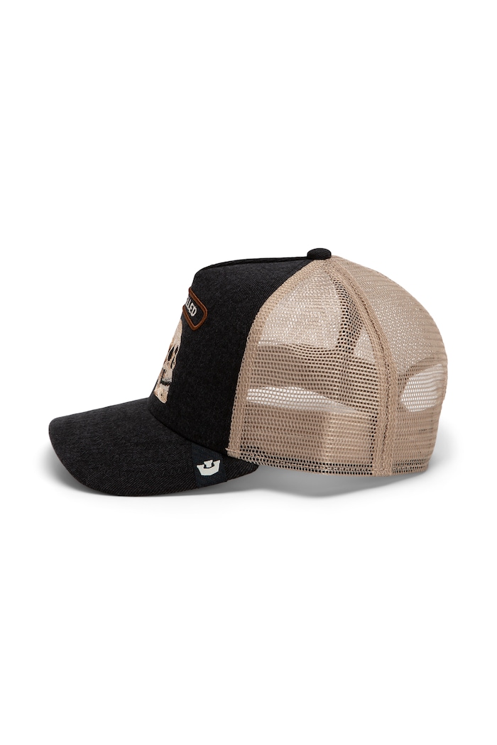 Akcesoria Goorin Bros Czapka z daszkiem trucker jeansowa Cancelled Denim Rocker 101.3142 czarny