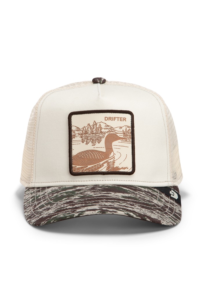 Goorin Bros Czapka z daszkiem trucker Camo Engraved Duck 101.3667 beżowy AW26