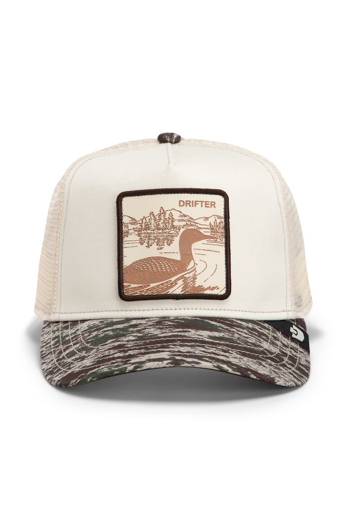 Goorin Bros Czapka z daszkiem trucker Camo Engraved Duck 101.3667 beżowy AW26