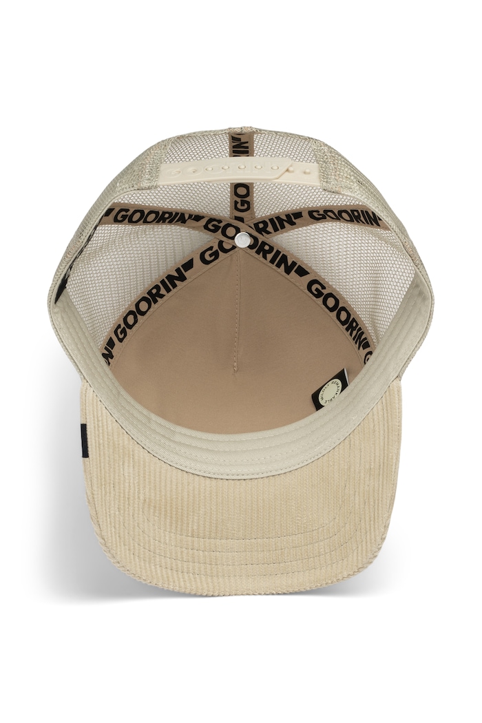 Goorin Bros Czapka z daszkiem trucker sztruksowa Corduroy Top Dog 101.3184