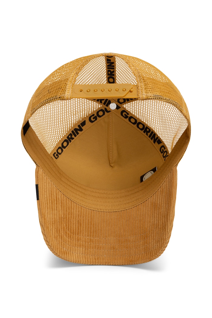 Goorin Bros Czapka z daszkiem trucker sztruksowa Corduroy Boss 101.3181