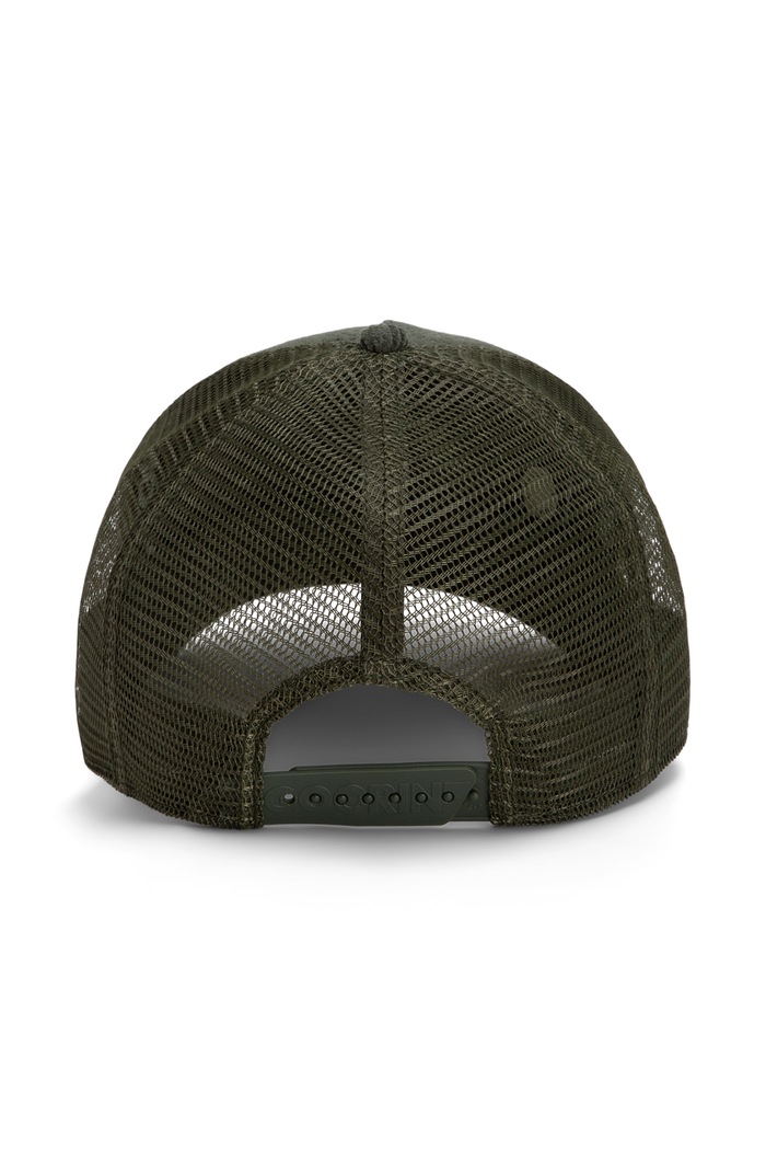 Czapka z daszkiem trucker sztruksowa Corduroy Tuff Goorin Bros 101.3182 zielony