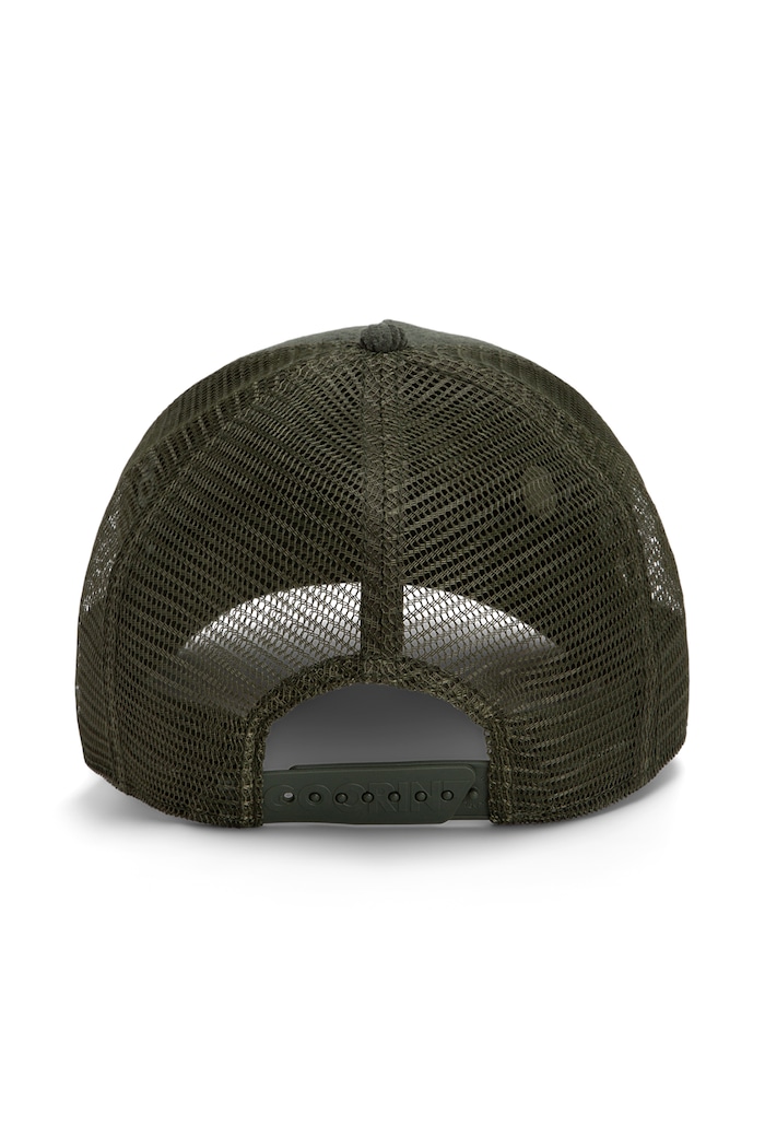 Czapka z daszkiem trucker sztruksowa Corduroy Tuff Goorin Bros 101.3182 zielony