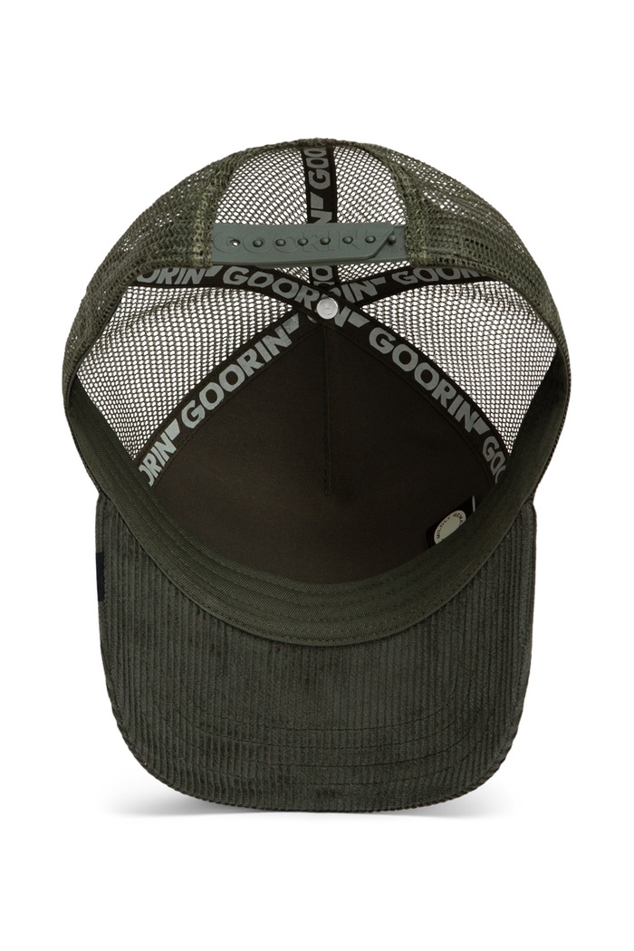 Goorin Bros Czapka z daszkiem trucker sztruksowa Corduroy Tuff 101.3182
