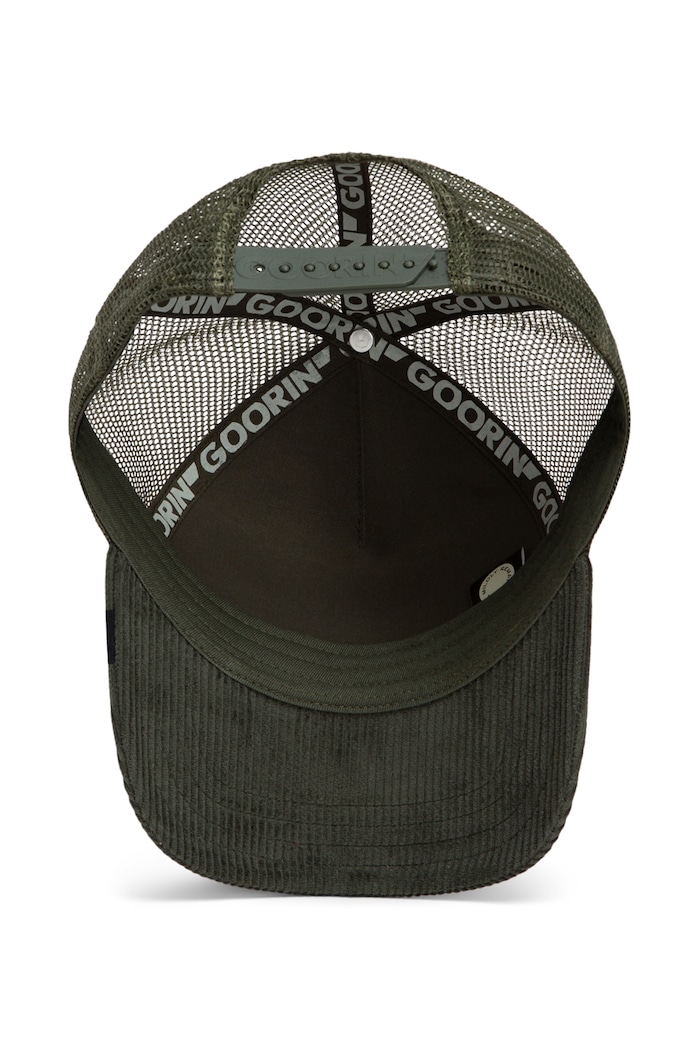 Goorin Bros Czapka z daszkiem trucker sztruksowa Corduroy Tuff 101.3182