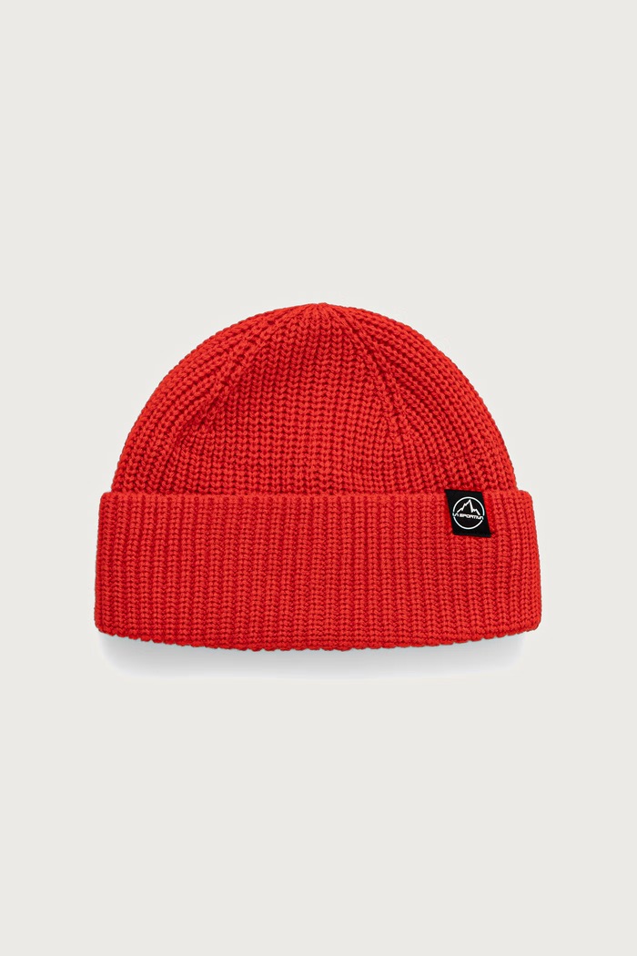 La Sportiva Czapka beanie z wełną Boulder Beanie czerwony ZZCH049