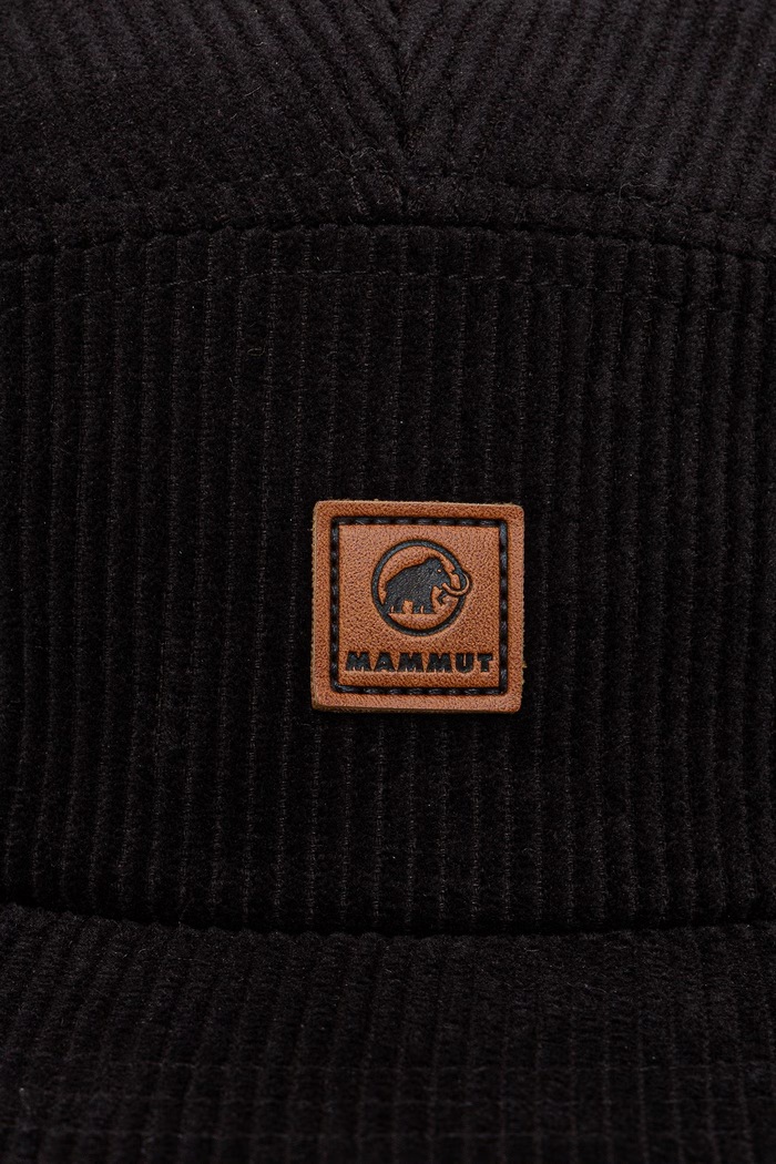 Mammut Czapka z daszkiem sztruksowa Cord 1191.01710 czarny AW26