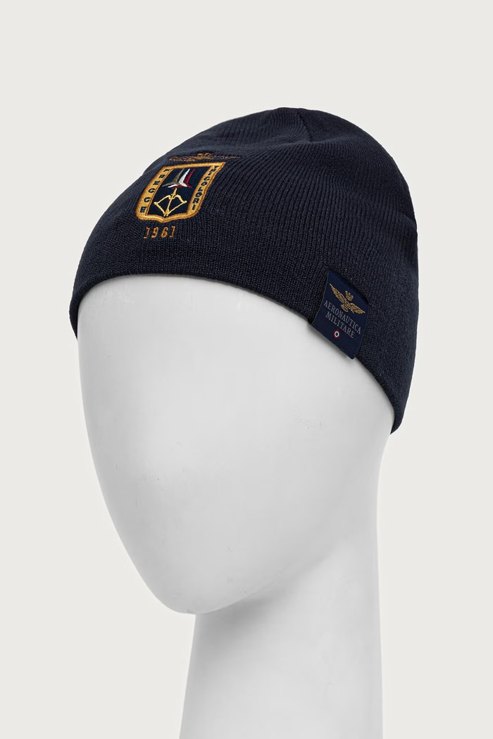 Aeronautica Militare czapka CU0092UL00450 granatowy AW26