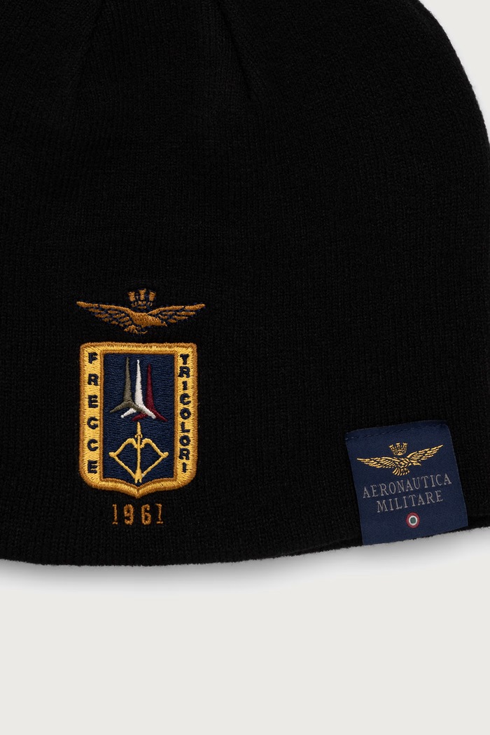 Akcesoria Aeronautica Militare czapka CU0092UL00450 czarny