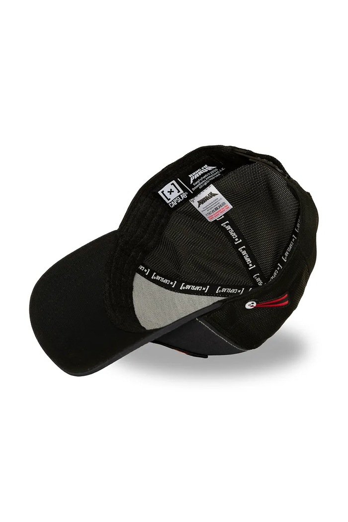Czapka z daszkiem trucker z bawełną x Kung Fu Panda Capslab granatowy CL.KFP2.1.PCT.PAN