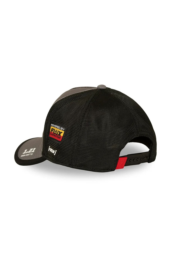Czapka z daszkiem trucker z bawełną x back to the future Capslab CL.BTF2.1.PCT.BTF szary