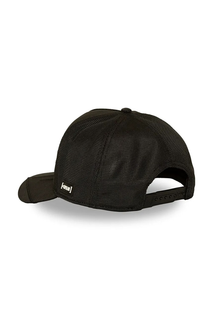 Czapka z daszkiem trucker z bawełną x DC Comics Capslab CL.DC13.1.PCT.TEC czarny