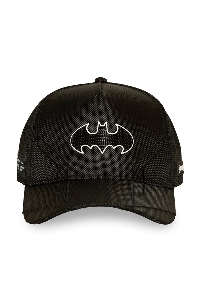 Capslab Czapka z daszkiem trucker z bawełną x DC Comics CL.DC13.1.PCT.BTC czarny AW26