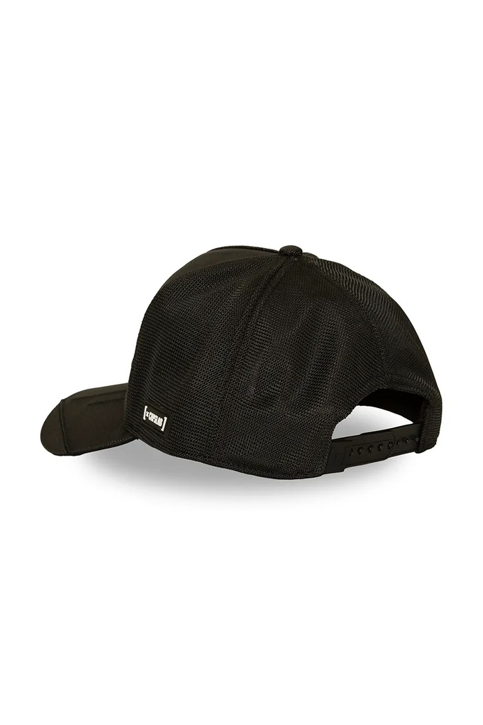 Czapka z daszkiem trucker z bawełną x DC Comics Capslab CL.DC13.1.PCT.BTC czarny