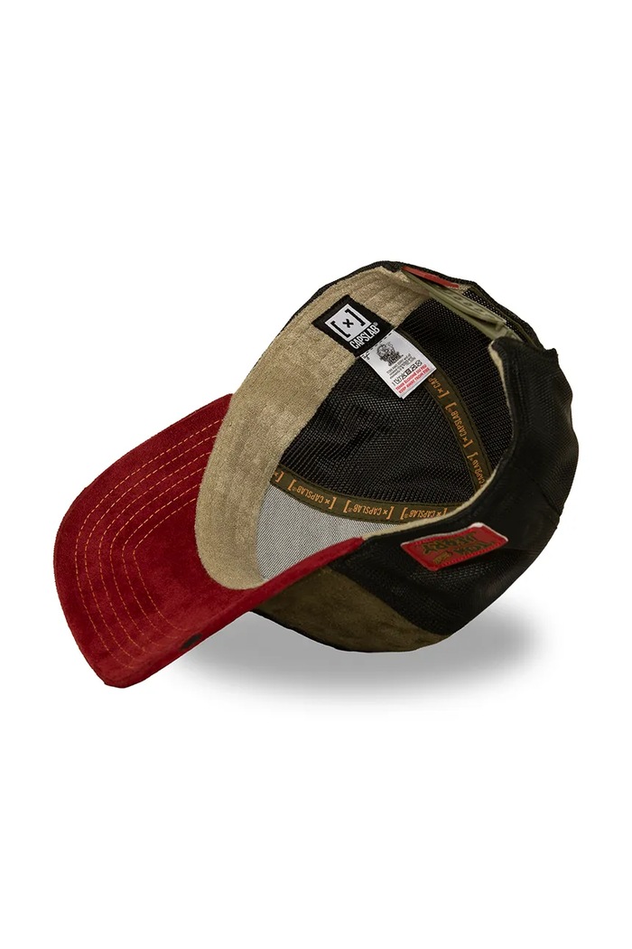 Czapka z daszkiem trucker z bawełną x Tom & Jerry Capslab zielony CL.TAJ9.1.PCS.TAJ