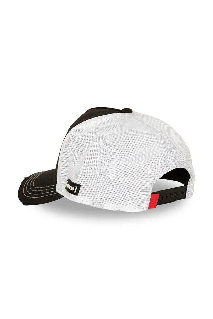 Czapka z daszkiem trucker z bawełną x Onepiece Capslab CL.OP8.1.PCT.ONE czarny