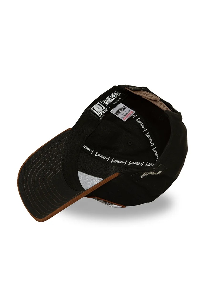 Czapka z daszkiem trucker z bawełną x Onepiece Capslab brązowy CL.OP8.1.CTA.MUG