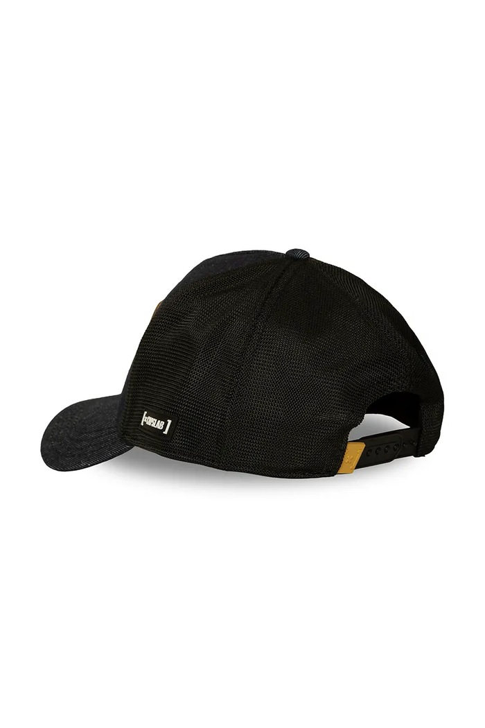 Czapka z daszkiem trucker z bawełną x Universe7 Capslab CL.DBS9.1.PCT.DES granatowy