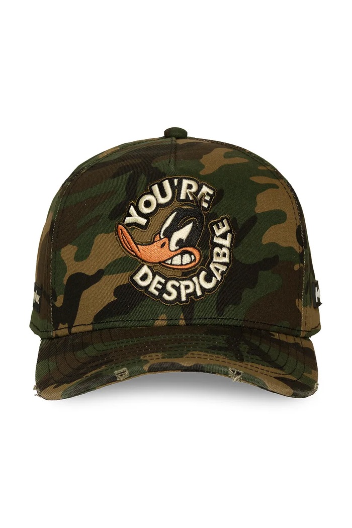 Capslab Czapka z daszkiem bawełniana x Looney Tunes CL.LOO14.1.CTA.DES zielony AW26
