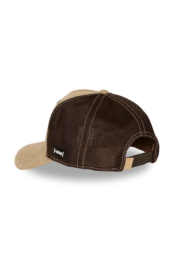 Czapka z daszkiem trucker z bawełną x van Gogh Capslab CL.ART1.1.PCT.MONO beżowy