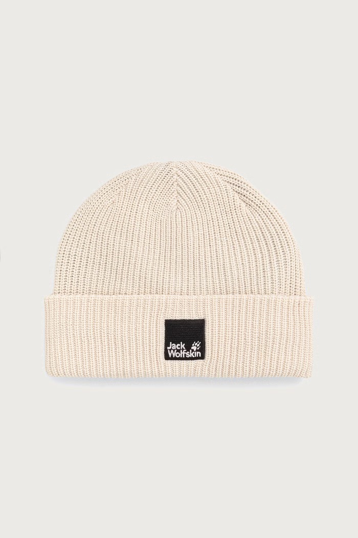 Jack Wolfskin Czapka PERGAMON BEANIE beżowy A66719