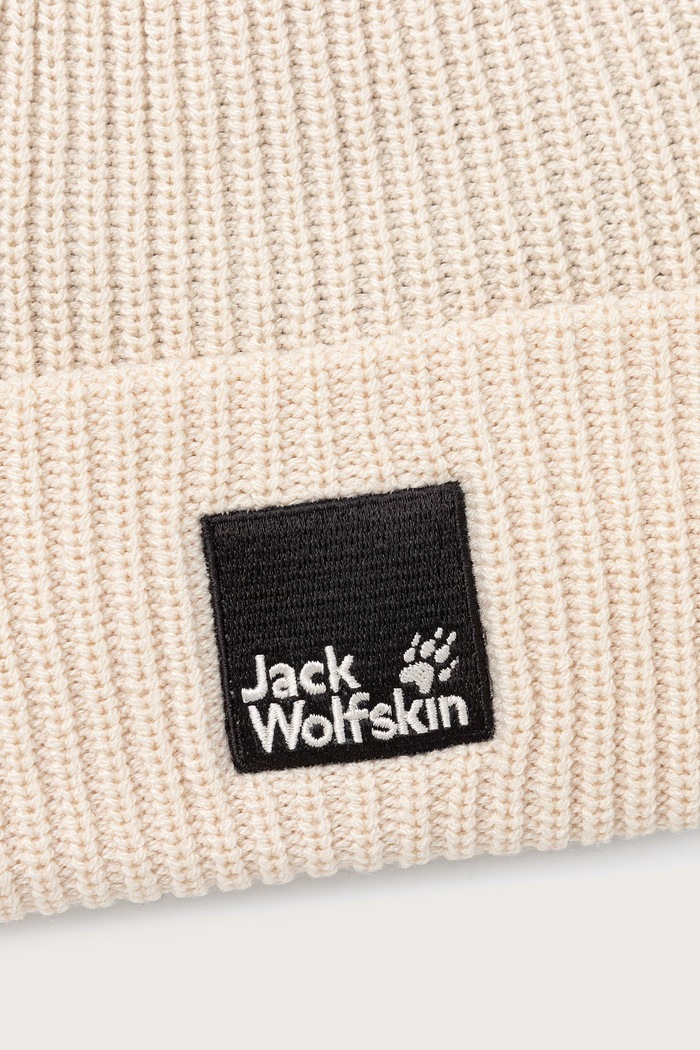 Akcesoria Jack Wolfskin Czapka PERGAMON BEANIE A66719 beżowy