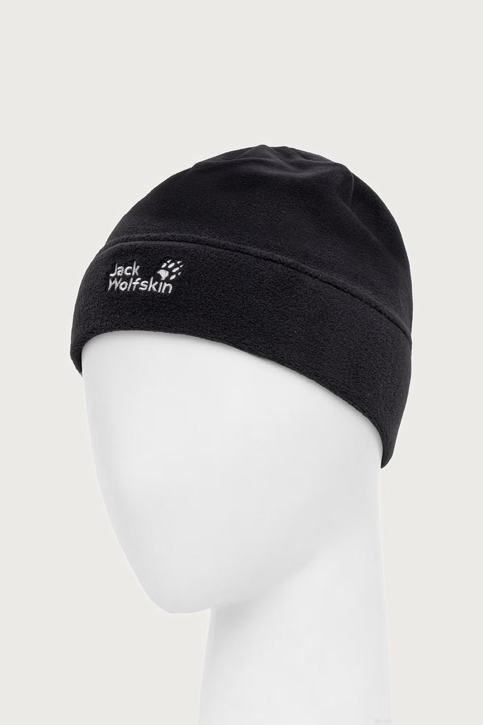 Jack Wolfskin czapka polarowa A66181 czarny AW26